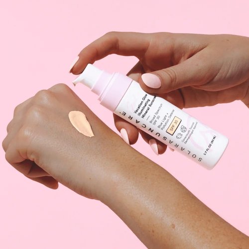 Solara Suncare - Go! Vacation Glow Tinted Moisturizer SPF 30 | EWG Verified, Vegan & Reef Friendly | Unscented, Lightweight (1.7 fl oz | 50 ml)