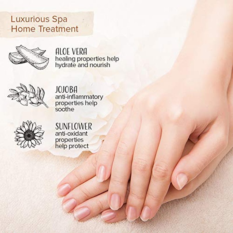 Nu-Pore Moisturizing Gloves – Hand Mask for Dry Hands and Moisturizer with Jojoba Oil and Aloe Vera to Help Repair and Soothe Extra Dry Skin, Paraben & Latex Free (24 Pack)