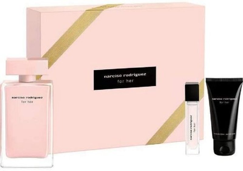 Narciso Rodriguez 3-Piece Fragrance Set - Eau De Parfum Spray & Body Lotion | Perfect Gift Set