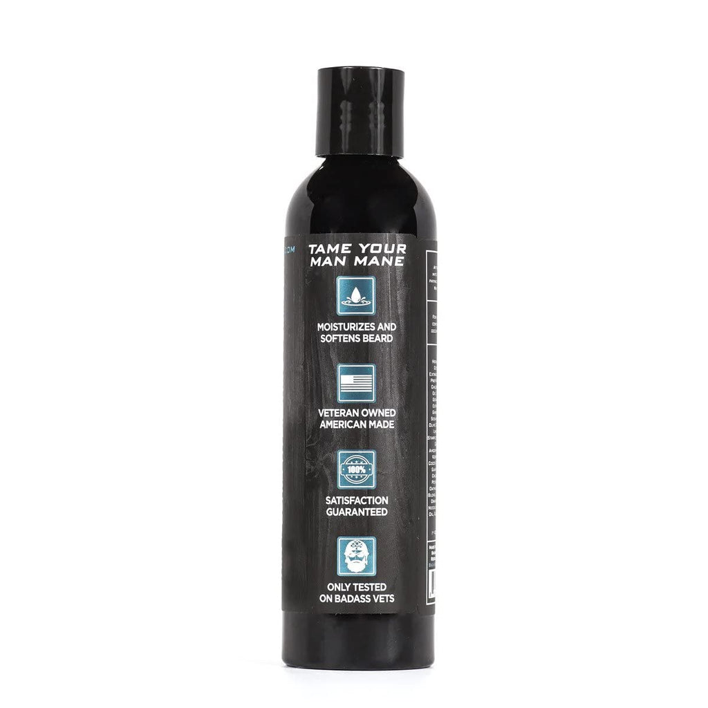 Badass Beard Care Beard Conditioner For Men - THE BIKER, 8oz - Made of Natural Ingredients for A Healthy, Soft, & Itch Free Beard and Mustache