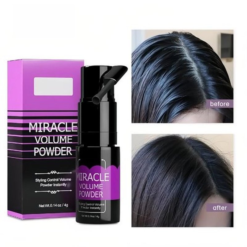 Gowwim Texture Powder - 360° Rotating Nozzle for Instant Volume & Oil Control | Non-Greasy 4g
