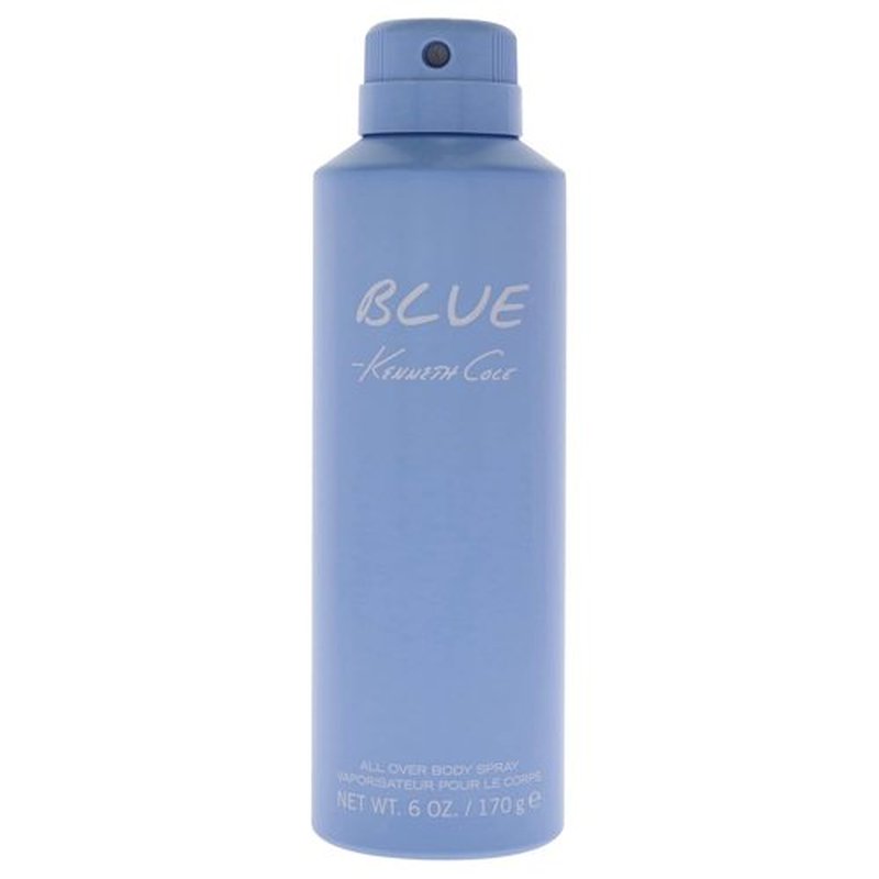Kenneth Cole Blue Body Spray for Men - Refreshing Fragrance, 6 Fl. Oz.