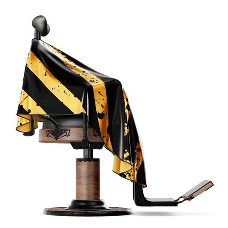 Professional Barber Cape - Hair Cutting Cape with Adjustable Neck Closure, Salon Quality Styling Cape for Hairdressers and Barbers - Barber Shop