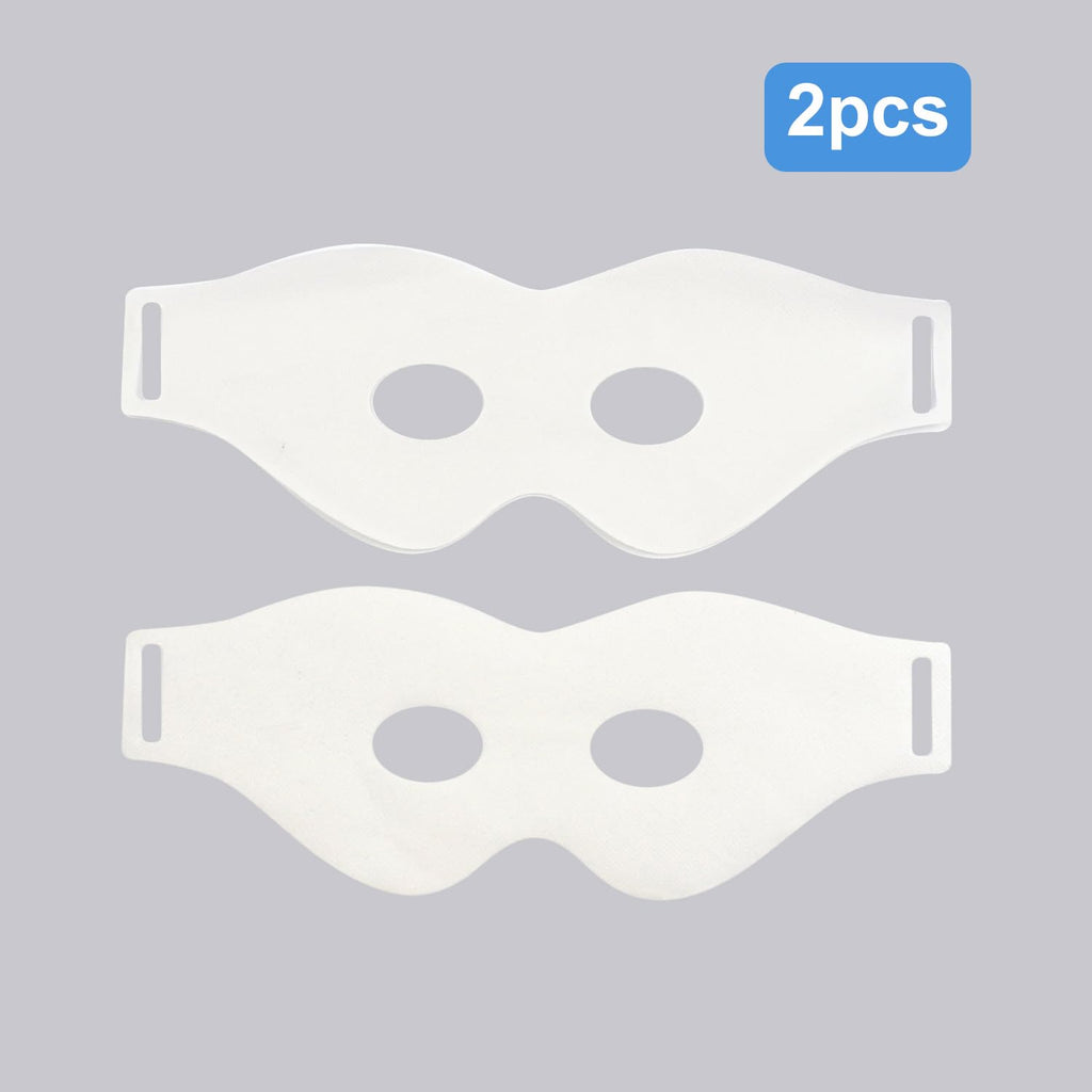 Sport Emblema Disposable Non-Woven Eye Mask Sleeves, 2 Pcs – Soft Breathable Fabric Covers for Reusable Cooling Eye Mask,Designed for SportEmblema Hot Cold Therapy Masks