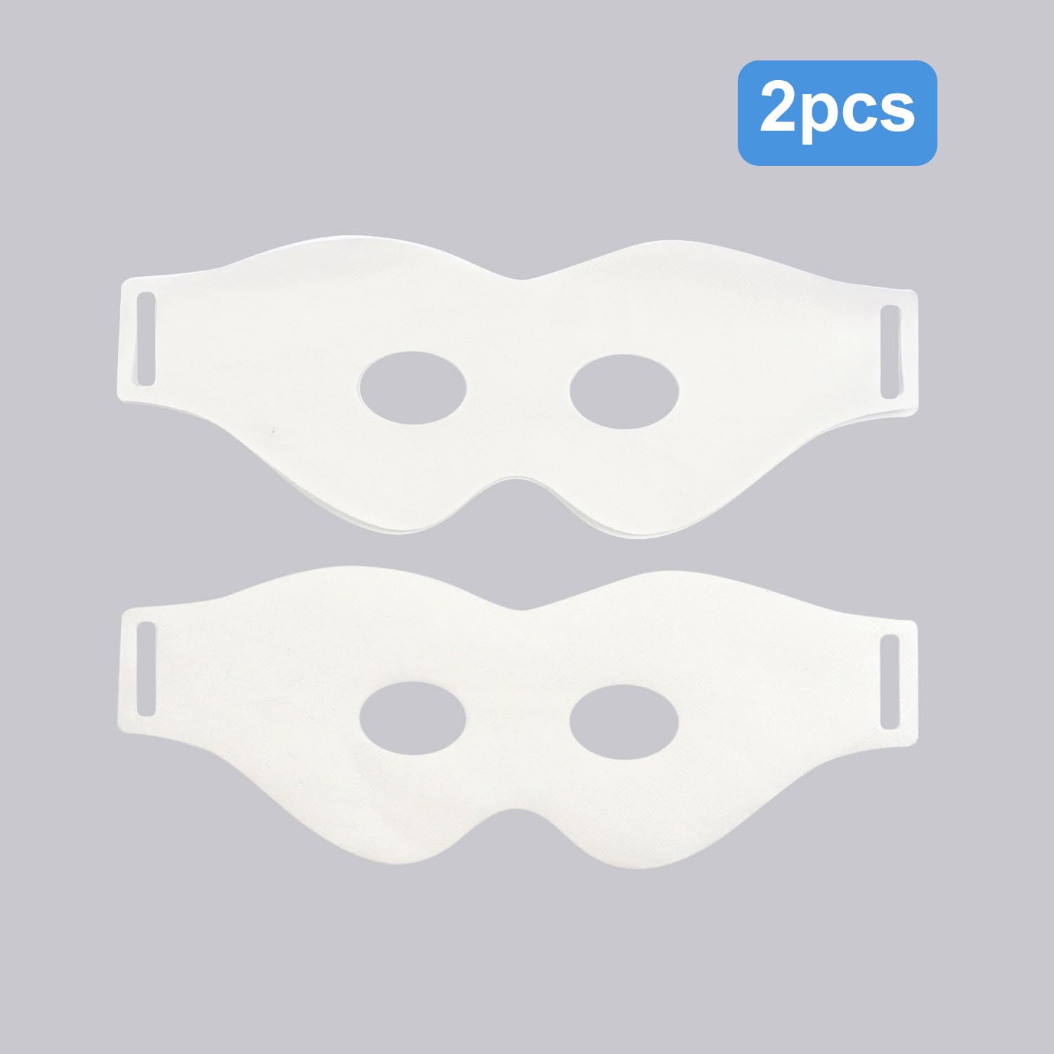 Sport Emblema Disposable Non-Woven Eye Mask Sleeves, 2 Pcs – Soft Breathable Fabric Covers for Reusable Cooling Eye Mask,Designed for SportEmblema Hot Cold Therapy Masks