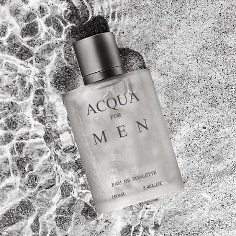 Acqua Cologne for Men - Eau de Toilette Trio with Bergamot, Jasmine & Cedarwood | 3.4oz (100ml) Each