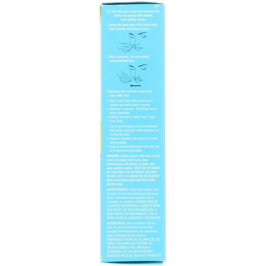Surgi-Care Surgi-Cream Invisi-Bleach Hair Remover for Face - Fresh - 1.5 oz