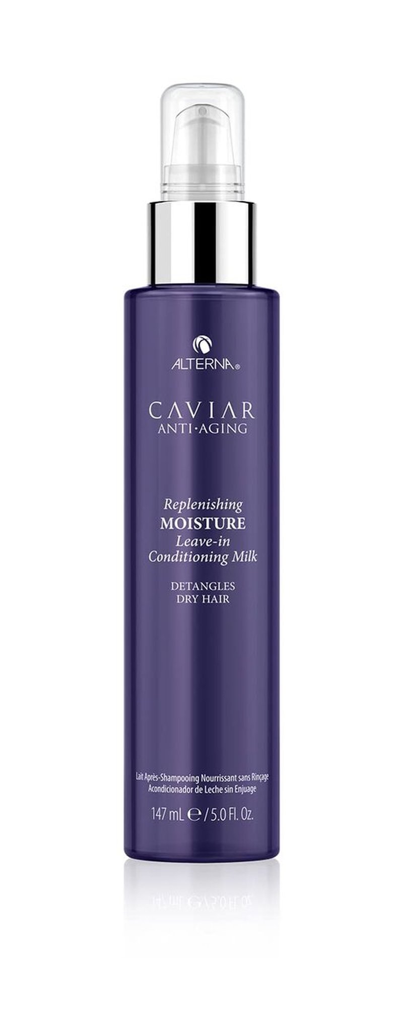 Alterna Haircare CAVIAR Leave-In Conditioning Milk - Anti-Aging Moisture for Dry Hair | 5 Fl Oz, Sulfate-Free