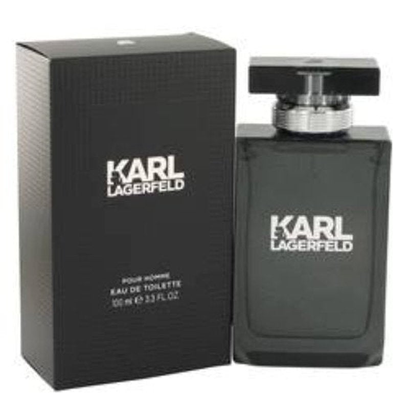 Karl Lagerfeld Men's Eau de Toilette Spray - 3.3 oz Fragrance for Timeless Elegance