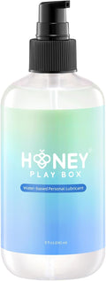 Water Based Lube - 8 Fl Oz Personal Lubricant for Men, Women & Couples | Flavorless, Non-Sticky & Easy to Clean