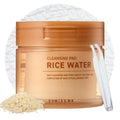 Skiennix Rice Water Cleansing Pads - Exfoliating Makeup Remover & Toner with Centella Asiatica | 50 Pads