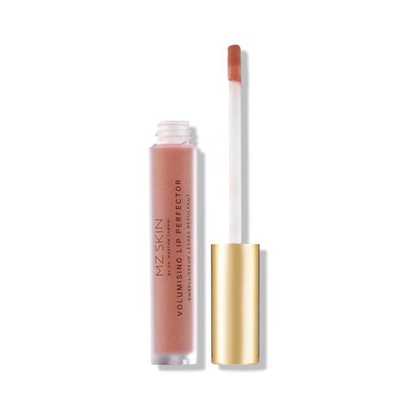 MZ SKIN Volumising Lip Perfector - Peptide Plumping Lip Gloss with Hyaluronic Acid & Mint | 0.10 fl oz