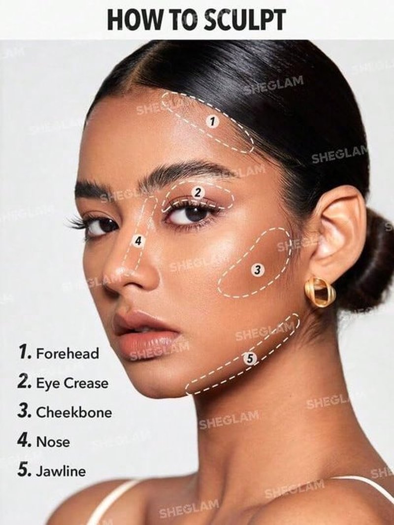 SheGlam Snatch 'n' Define Cream Contour Stick - Long-Lasting, Highly Pigmented Bronzer in Earthy Sepia