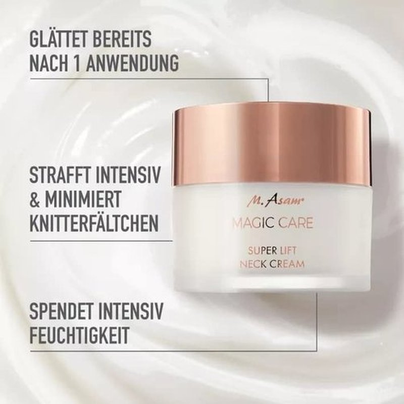 M. Asam Magic Care Super Lifting Décolleté Cream (1.69 Fl Oz) – Face Moisturizer With Smoothing Care For Neck & Décolleté, Intensively Moisturizes, Skincare With Intensive Firming Effect.