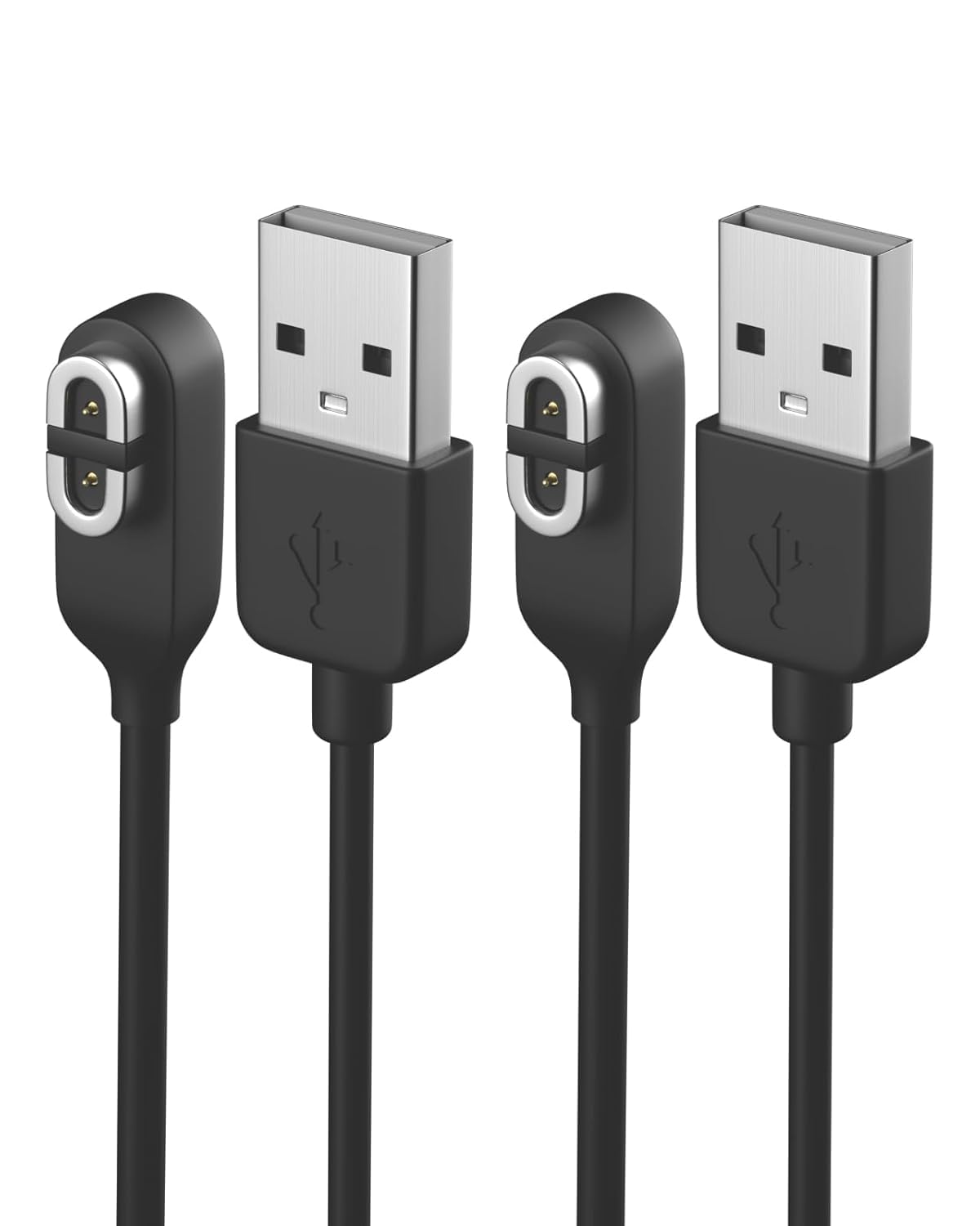REHAMI 𝟐𝐏𝐚𝐜𝐤 for Shokz Charging Cable USB Magnetic Charger for Aftershokz Aeropex AS800,Shokz OpenRun,OpenRun Pro,OpenRun Mini,OpenComm Bone Conduction Headphones [3.3FT]