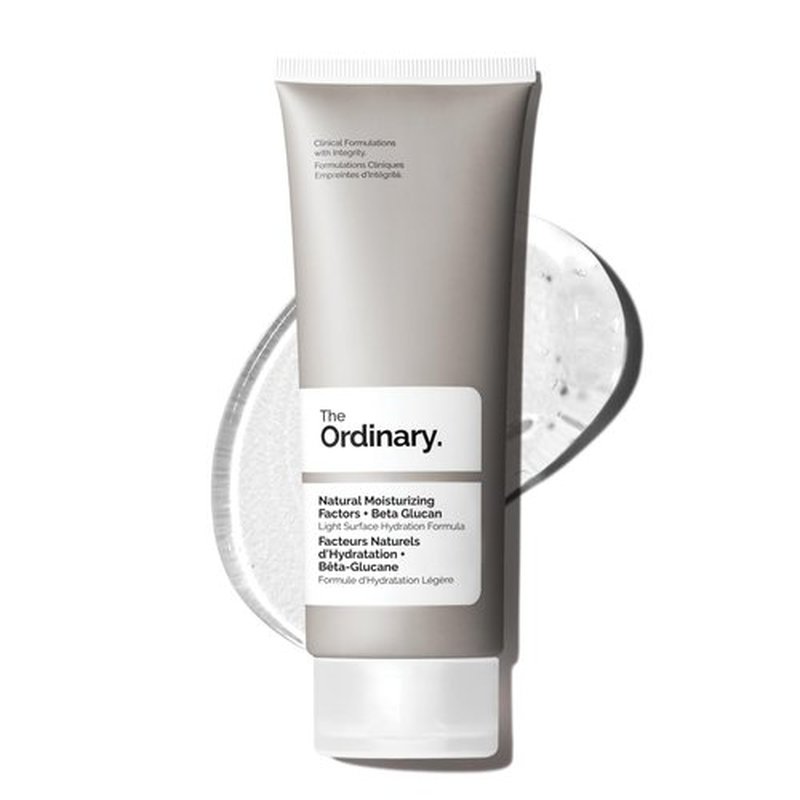 The Ordinary Natural Moisturizing Factors + Beta Glucan - Lightweight Gel Moisturizer for All-Day Hydration | 3.4 Fl Oz