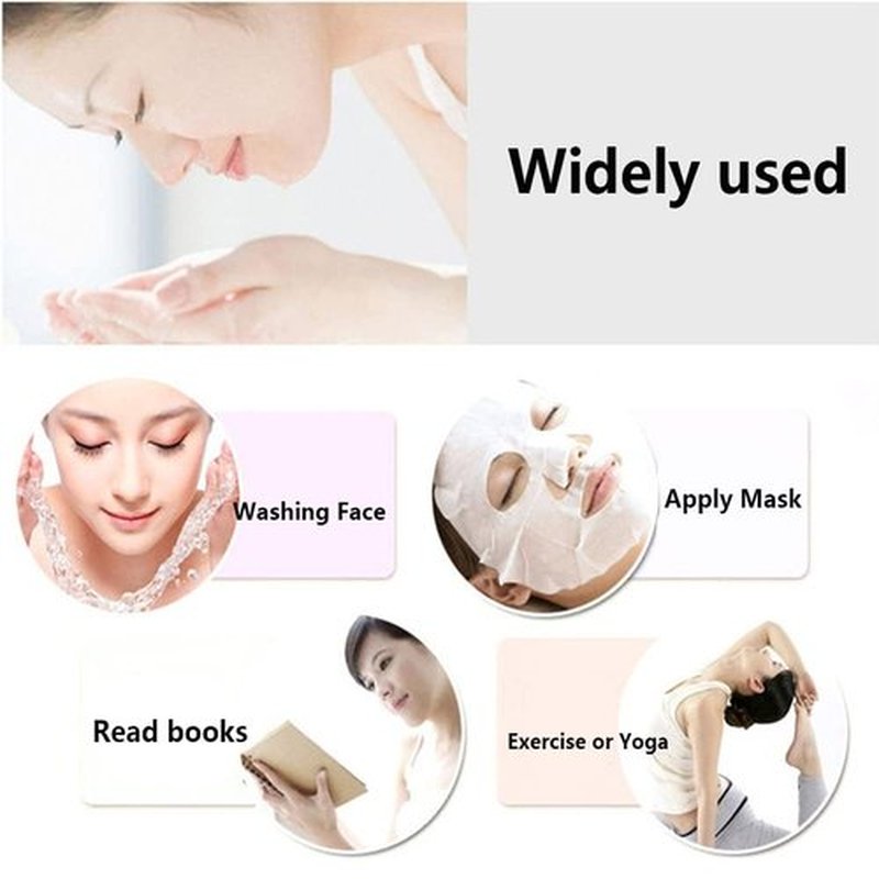 Tomolucky Direct 12pcs Spa Headband Soft Bowknot Spa Hair Band Coral Fleece Headband Makeup Headbands for Face Washing Skin Care Shower Yoga Headwraps for Women Girls (Pattern C)