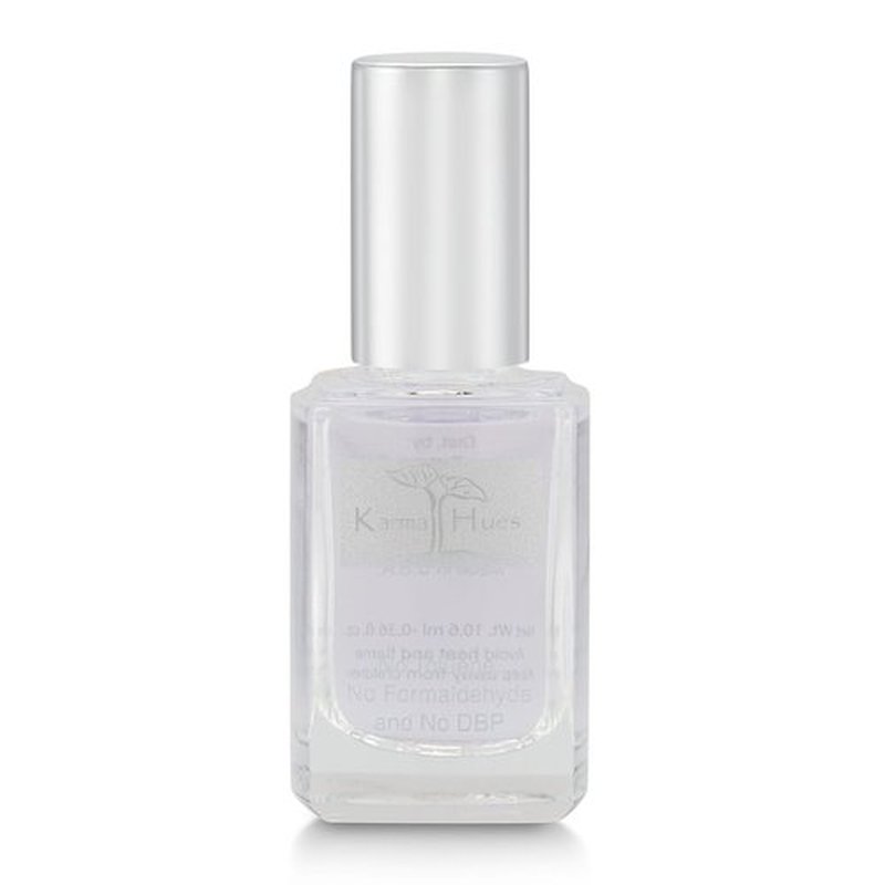 karma organic Base Coat and Top Coat 2 in 1 Nail Polish, Dip Powder & Polygel Base activator, Long Lasting Clear Nail Enamel, Nail Polish Strengthener - (0.43 FL oz)