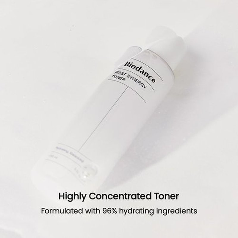 Biodance First Synergy Toner, Moisturizing, Skin Balance Facial Toner with Hyaluronic Acid, Korean Skin Care | 5.07 fl.oz,150ml
