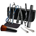 Barber Hair Cutting Scissors Set, Fozirut Professional Haircut Scissors Thinning Shears Straight Edge Razor Barber Accessories Hair Trimming Kit, Hairdresser Tools Haircutting Shears Pro for Men Women