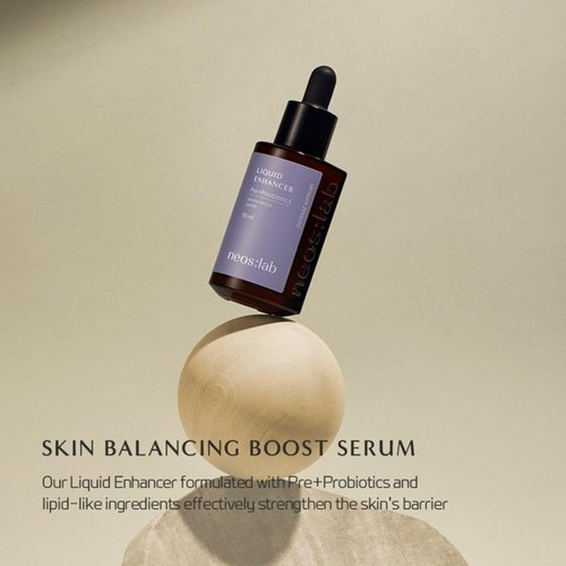 Skiennix Liquid Enhancer Pre+Probiotics Serum - 1.01 fl. oz. | Hydrating, Balancing, Skin Defense for Sensitive Skin