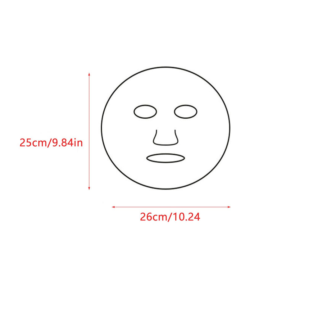 UtySty 400 Pack Plastic Facial Mask Disposable Sheet Mask Wrap Face Moisturizer Mask DIY Forehead Wrinkle Patches for Clay Face Creams Mud Mask Collagen Moisturizing Cream Night Lotion Absorbing