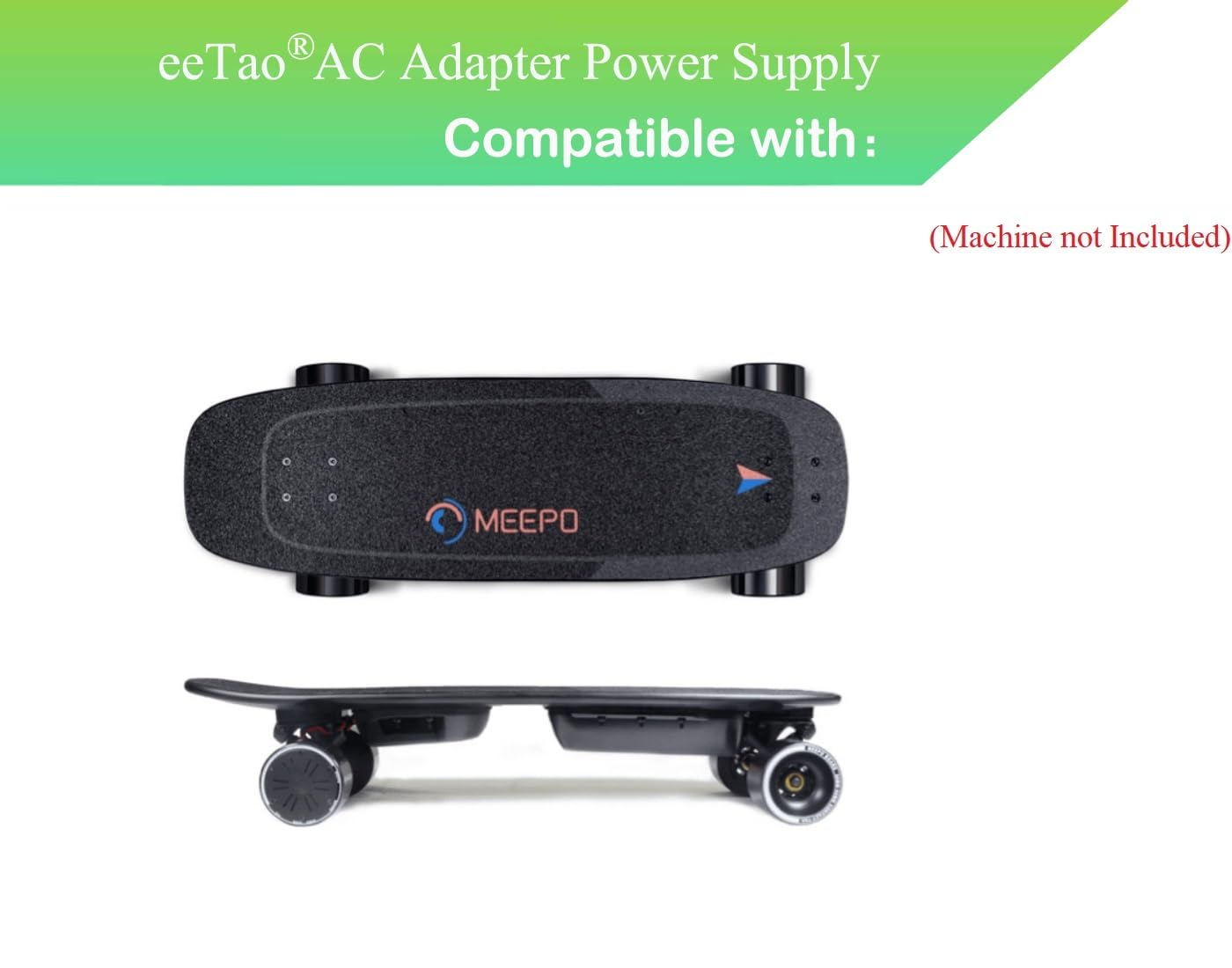 eeTao 42V 1.5A AC/DC Adapter Charger Compatible with Meepo Mini 2 Mini2 ER MB0044 2S Mini2 S MB0032 MB0060 V3 Standard No. 7551 V 3 ER V3ER 36V 36VDC Li-ion Battery XHK-800-4215 42VDC Power Supply
