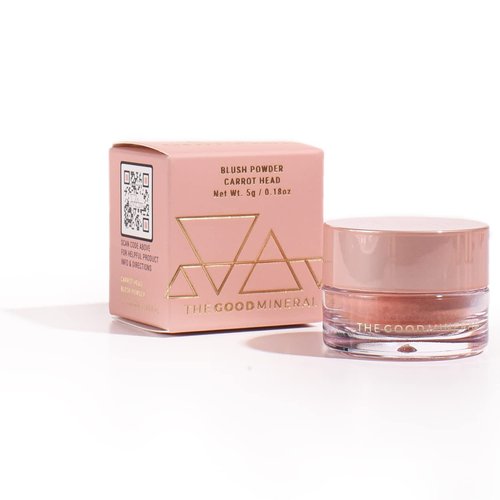 Good Mineral Blush Boost - Natural Radiance for Flawless Skin | Carrot Head Shade