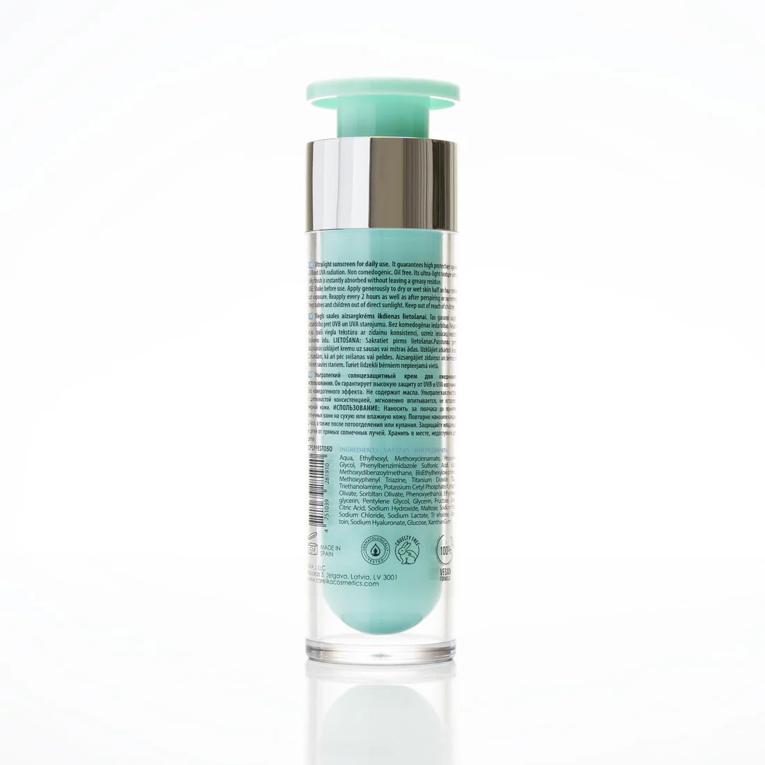 CARELIKA Face Sunscreen, SPF 50, UVA UVB Protection, Ultralight Texture