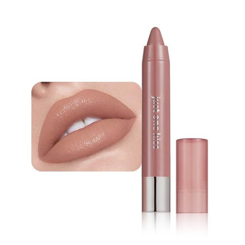 Nuetral Nude Hydrating Cream Lipstick - Moisturizing Retractable Lip Crayon for Ombre Shades