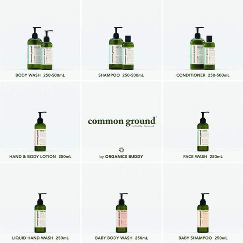 COMMON GROUND Natural Body Wash - Paraben & Cruelty Free, Vegan, Plant-Based, Botanical Freesia Scent & Avocado Oil Extracts - All Skin Types, Men & Women, Sensitive