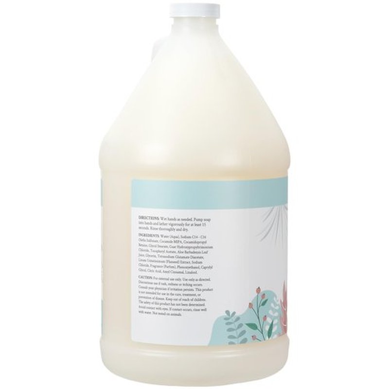 Ginger Lily Farms Botanicals Conditioning Liquid Hand Soap Refill, 100% Vegan & Cruelty-Free, Cucumber Mint Bliss Scent, 1 Gallon (128 fl oz)