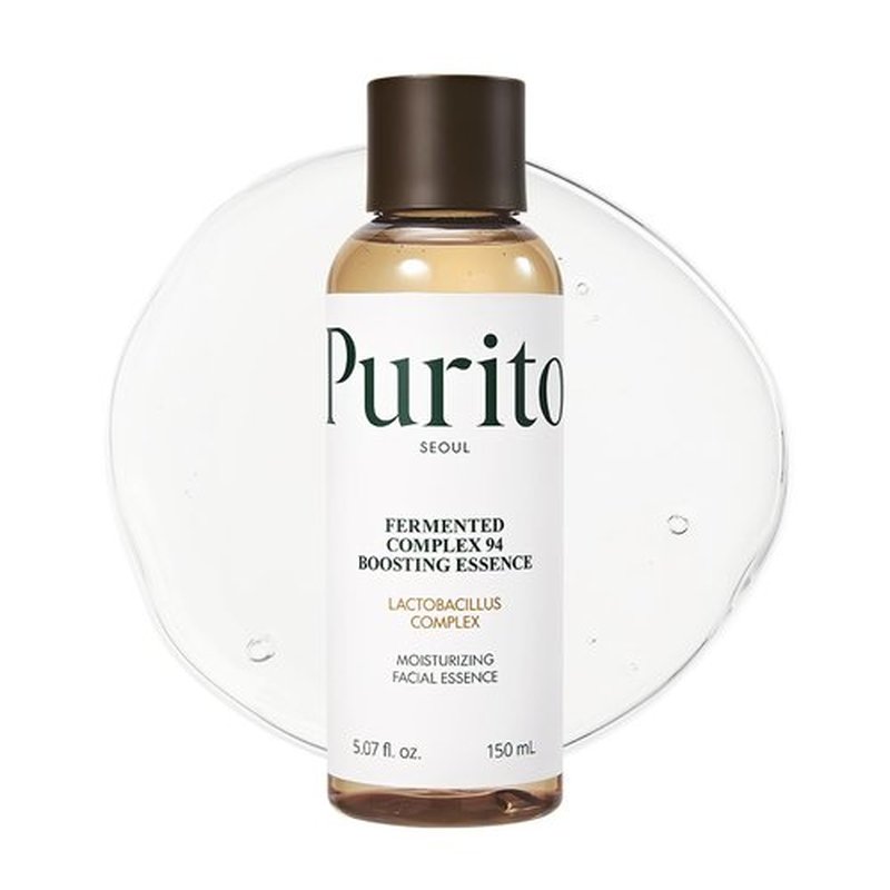 PURITO Fermented Complex 94 Boosting Essence - Natural Skincare Booster, Soothing Formula, 150ml/5.1fl.oz