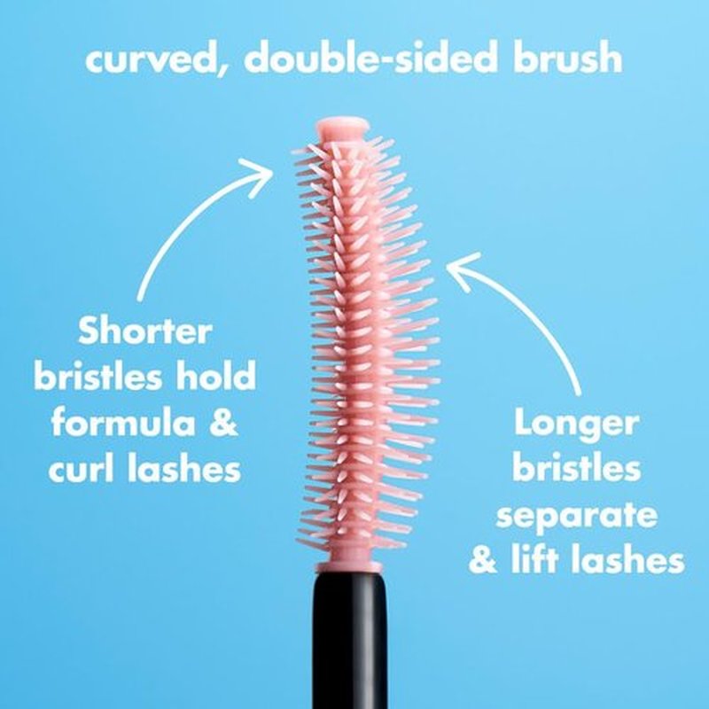 e.l.f. Lash 'N Roll Mascara - Curling Formula for Lifted, Separated Lashes | Long-Lasting, Vegan, Deep Brown