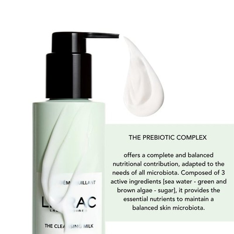 Lierac Cleansing Milk - Nourishing Face Makeup Remover & Hydrating Cleanser, 200ml