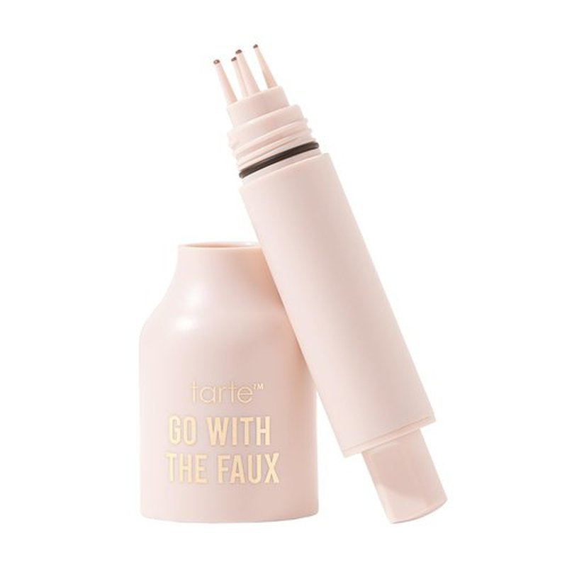 tarte go with the faux freckle stamp – Natural-Looking Freckle Pen for Sun-Kissed Buildable Makeup, Perfect for Travel, Vegan & Cruelty-Free, Full-Size, Medium