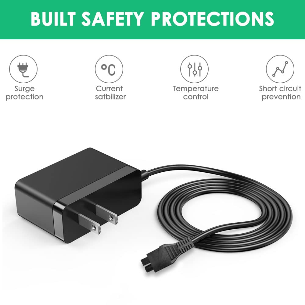 Mrgru Vacuum Cleaner Replacement Charger for 440008693 Compatible with Dirt Devil Vacuum Cleaner BD10315B BD30025BFD BD22052 BD30025B BD10310 Power Adapter Supply