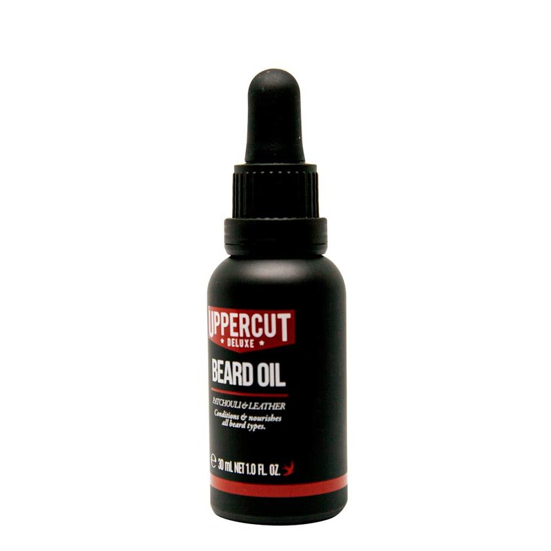 Uppercut Deluxe Beard Oil - Lightweight Non-Greasy Conditioner with Argan & Jojoba Oils | Softens & Nourishes, 1 fl oz