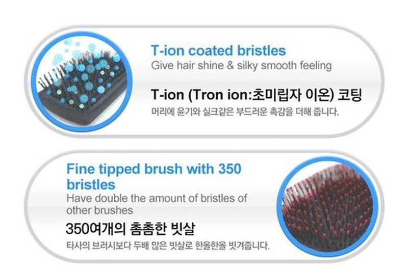 Skiennix Detangling Paddle Brush - Effortless Hair Untangling | Smooth Finish & Comfortable Grip