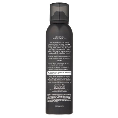 Kristin Ess Hair Dry Styling Set - Vitamin C Dry Shampoo Powder & Light Hold Texturizing Spray - Volumizing, Oil Absorbing & Shine Enhancing for Dark, Brunette & Blonde Hair - Sulfate Free