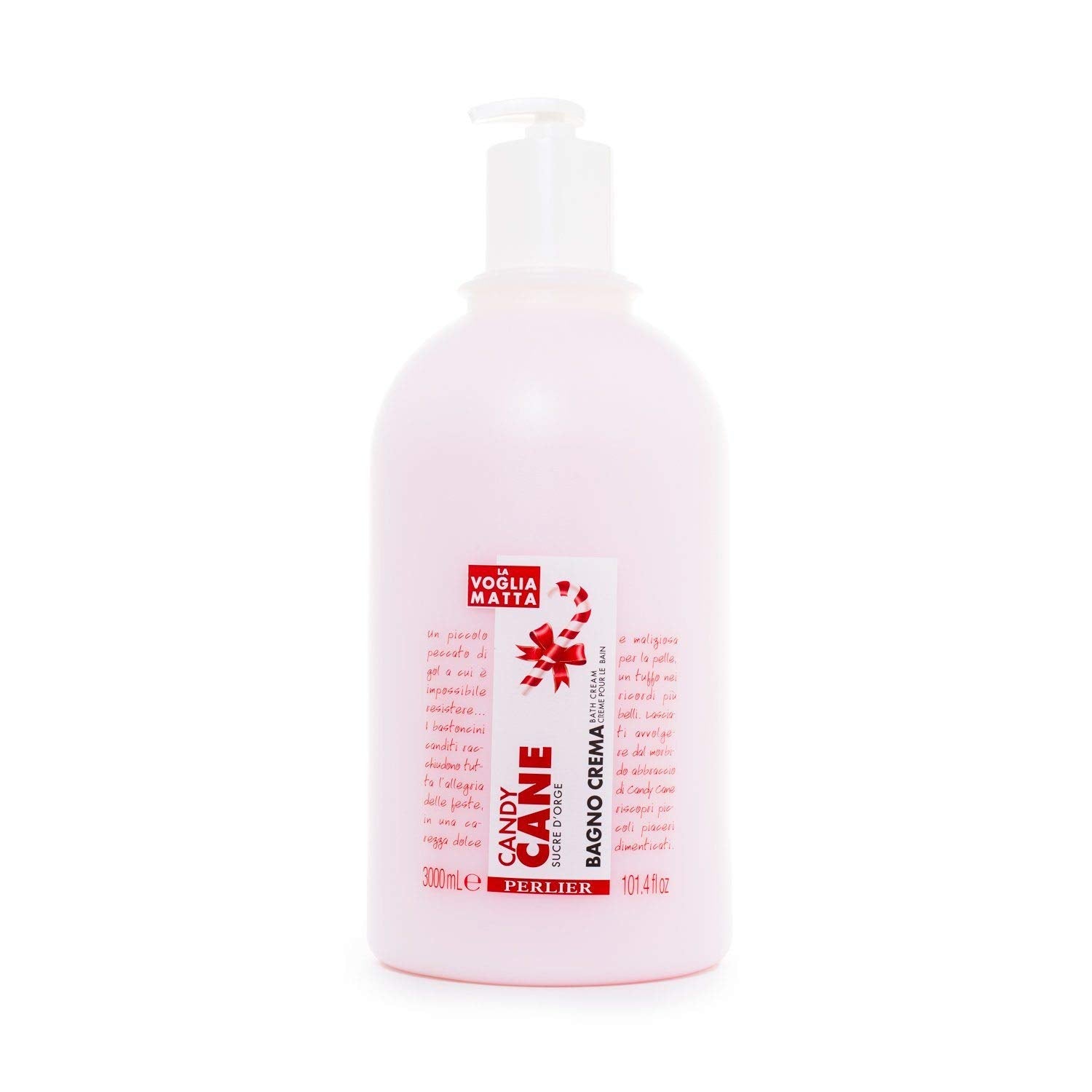 Perlier Candy Cane Bath & Shower Cream, 101.4 fl. oz.