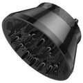 Segbeauty Collapsible Hair Diffuser - Portable Adjustable Attachment for Thick, Wavy, Curly Hair | Fits 1.5"-3.22" Nozzles - Black
