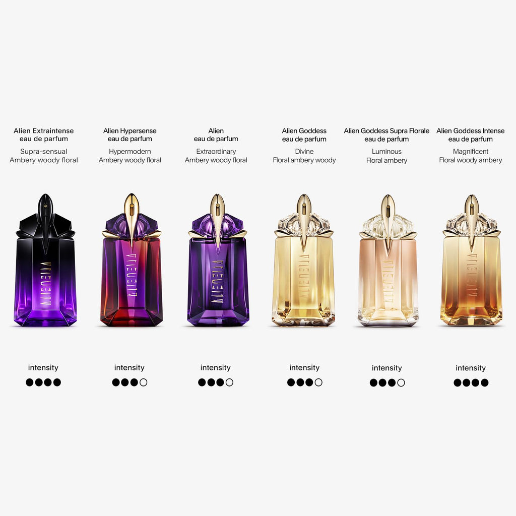 Mugler Alien Goddess Intense - Eau de Parfum - Women's Perfume - Floral & Woody - With Bergamot, Jasmine, and Vanilla - Long Lasting Fragrance - 3.0 Fl Oz