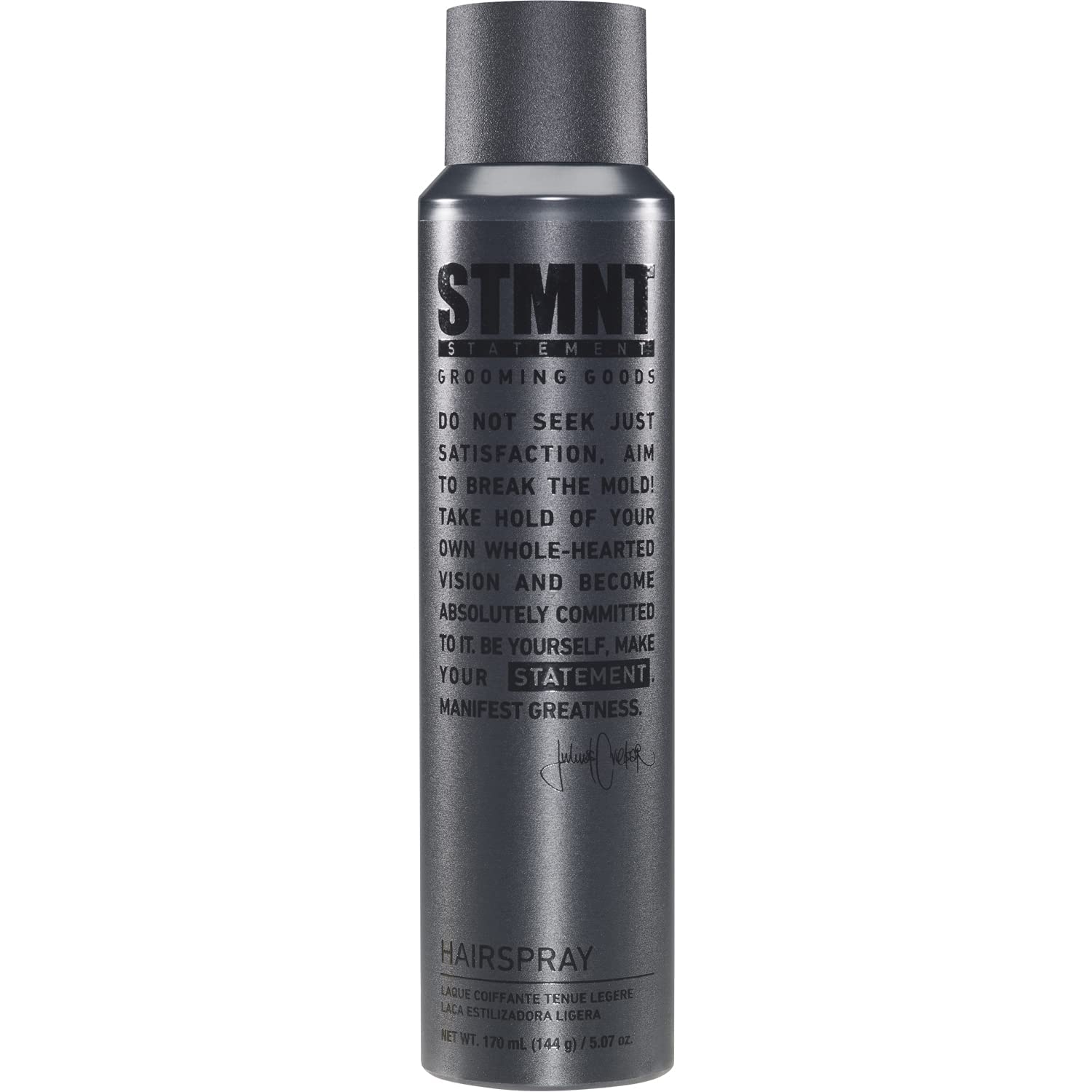 STMNT Grooming Goods Hairspray, 5.07 oz | Semi-Matte | Lightweight Flexible Hold | Quick Drying | All Hair Types