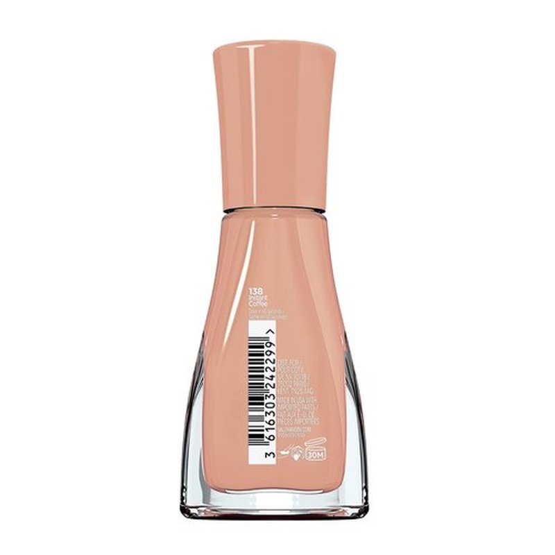 Sally Hansen Insta-Dri Nail Polish - City Chic Collection - Instant Coffee - 0.31 fl oz (Pack of 2)