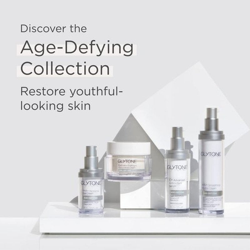 Glytone Peptide+ Overnight Restorative Cream | Age Defying Night Moisturizer for Face Hydrates, Plumps & Improve Wrinkles | Night Cream for Women Visibly Firms Skin | Fragrance-Free - 1.7 oz.