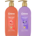 Caress Body Wash Creamy Vanilla Blossom & Creamy Guava Nectar Variety 2-Pack – Moisturizing Body Washes with Long-Lasting Fragrances, Self-Care Gifts for Women, 20 Oz Ea