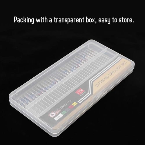 Russian Manicure Drill Bits, Nail Art Drill Kit, Grind Head Electric Nail Drill Machine Accessories Nail Polishing Machine Manicure Pedicure Bits[A]