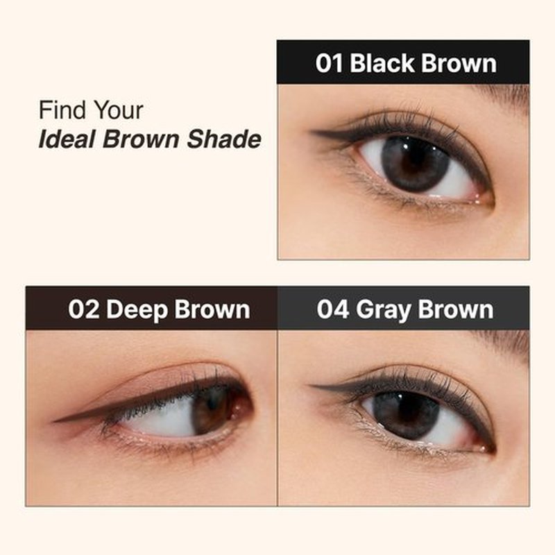 CLIO Extreme Gelpresso Pencil Eyeliner, Gel Smooth Waterproof Formula, One Swipe High Pigment Color, Smudge Resistant Long Wear, Creamy Glide, Blend Control, Defined Eye Precision (001 Black Brown)