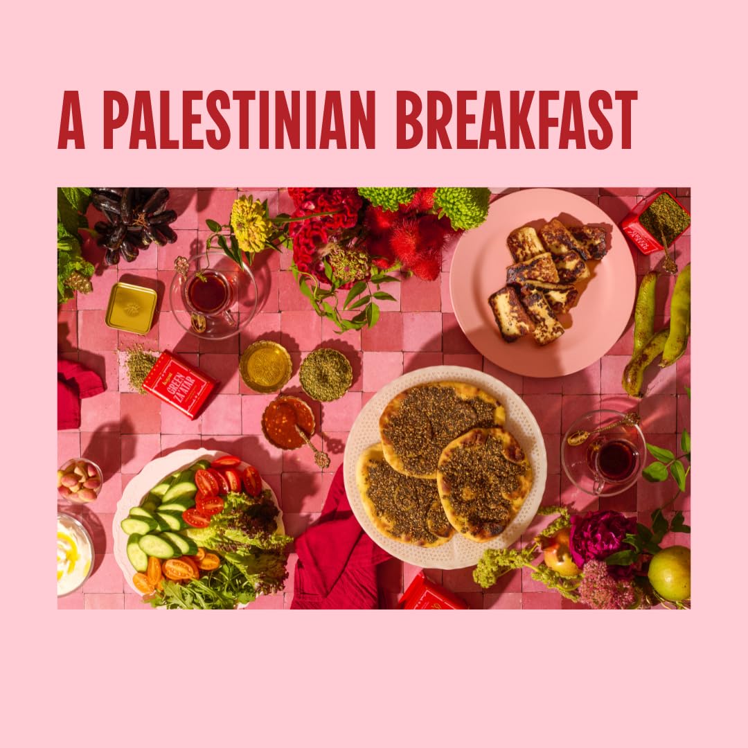 Hayati Palestinian Za’atar (2.5oz Tin) – Premium Thyme, Sesame & Sumac Spice Blend – Authentic Middle Eastern Seasoning for Bread, Eggs, Chicken & Salads